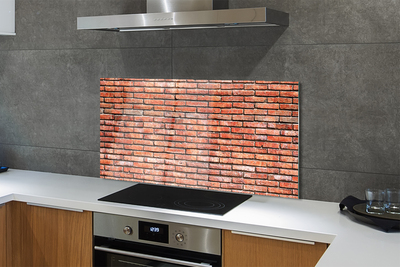 Kitchen Splashback Vintage brick wall