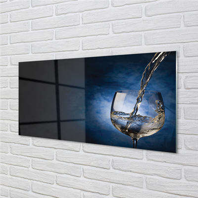 Kitchen Splashback White wine glass