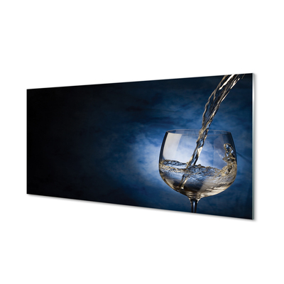 Kitchen Splashback White wine glass