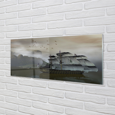 Kitchen Splashback mountains ships