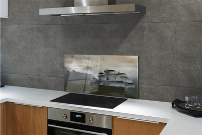 Kitchen Splashback mountains ships