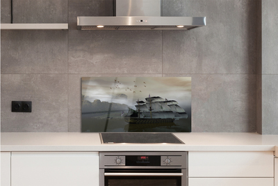 Kitchen Splashback mountains ships