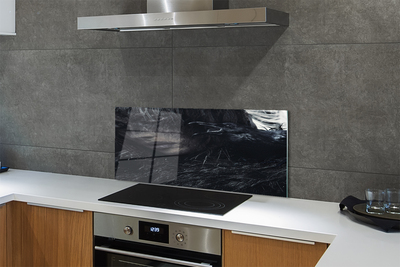 Kitchen Splashback Figure dark