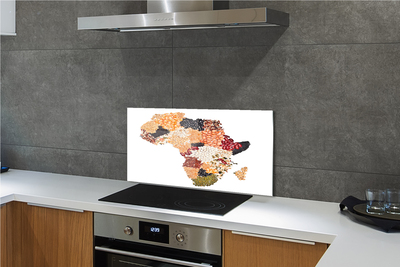 Kitchen Splashback spices map