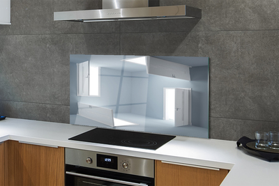 Kitchen Splashback 3d door