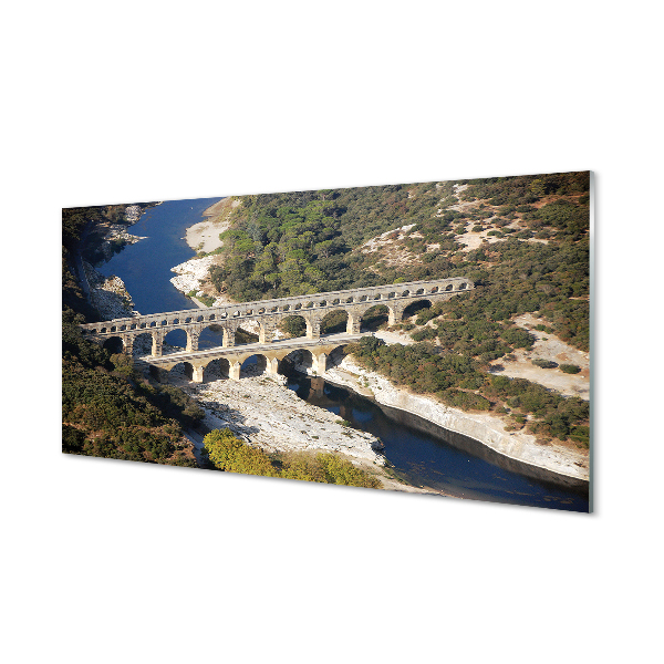 Kitchen Splashback Rome River Aqueduct