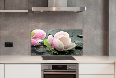 Kitchen Splashback Magnolia stones