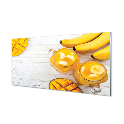 Kitchen Splashback Smoothie Mango Banana