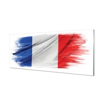 Kitchen Splashback the flag of France