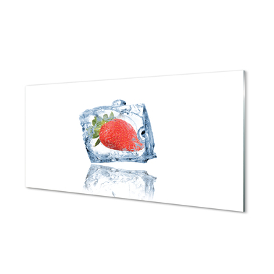 Kitchen Splashback Strawberry ice