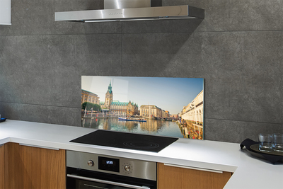 Kitchen Splashback Hamburg flow Cathedral