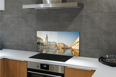 Kitchen Splashback Hamburg flow Cathedral