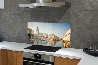 Kitchen Splashback Hamburg flow Cathedral