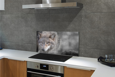 Kitchen Splashback wolf
