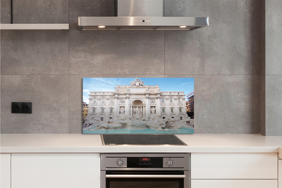 Kitchen Splashback Rome Fountain Cathedral