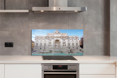 Kitchen Splashback Rome Fountain Cathedral