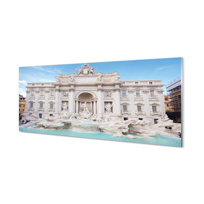 Kitchen Splashback Rome Fountain Cathedral