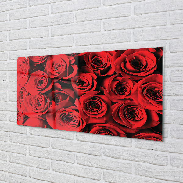 Kitchen Splashback roses