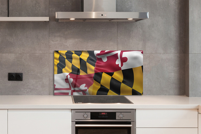 Kitchen Splashback Flags
