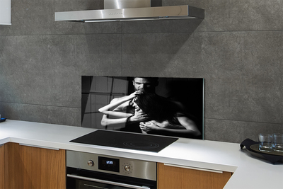 Kitchen Splashback woman man