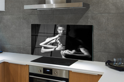 Kitchen Splashback woman man