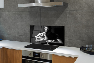 Kitchen Splashback woman man