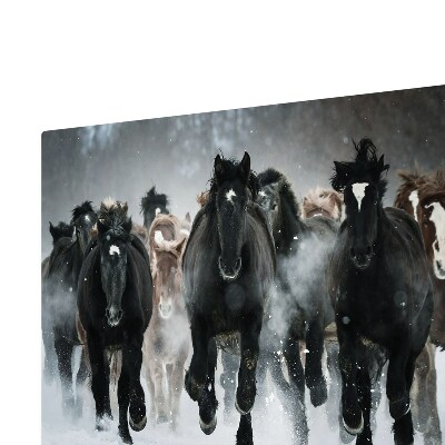 Worktop saver Horses galloping