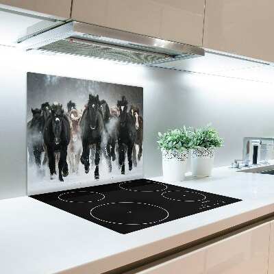 Worktop saver Horses galloping