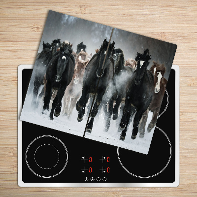 Worktop saver Horses galloping