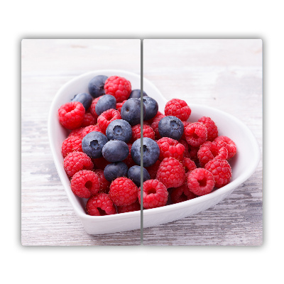 Worktop saver Raspberries blueberries