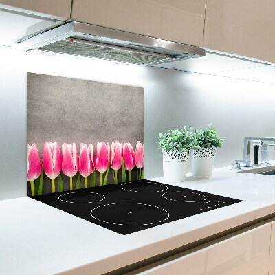 Worktop saver Pink tulips