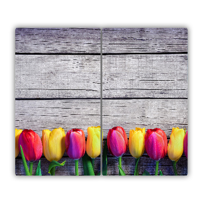 Worktop saver Tulips wood