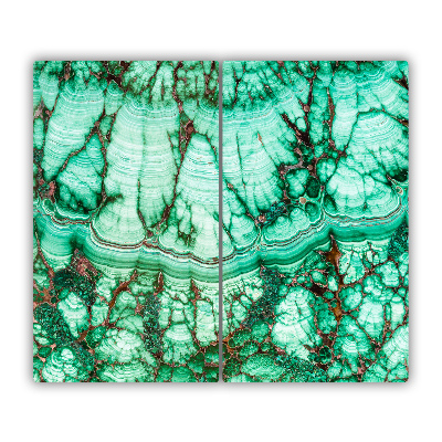 Worktop saver Malachite texture