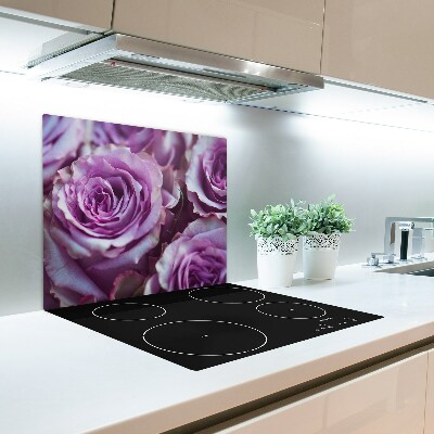 Worktop saver Purple roses