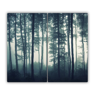 Worktop saver Forest in the fog