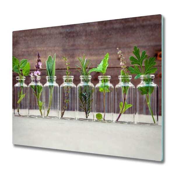 Worktop saver Plants in glasses