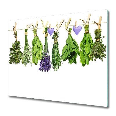 Worktop saver Herbs on string