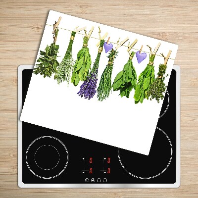 Worktop saver Herbs on string