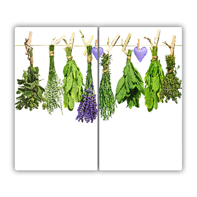 Worktop saver Herbs on string