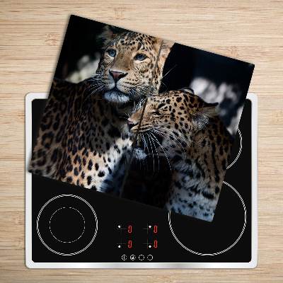 Worktop saver Two leopards