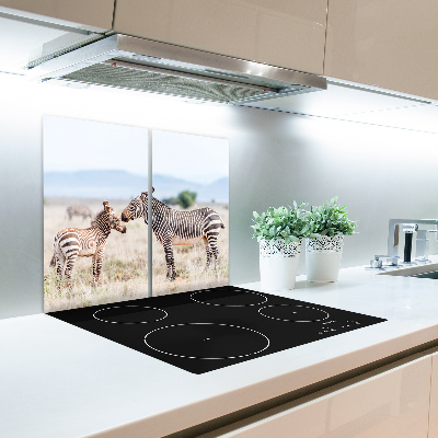 Worktop saver Zebra's mountains