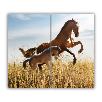 Worktop saver Mare with a foal