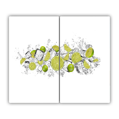 Worktop saver Lime ice cubes