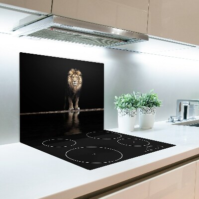 Worktop saver Portrait of a lion