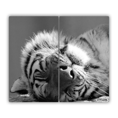 Worktop saver Sleeping tiger