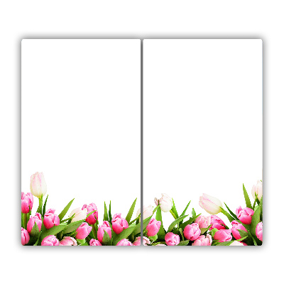 Worktop saver Pink tulips