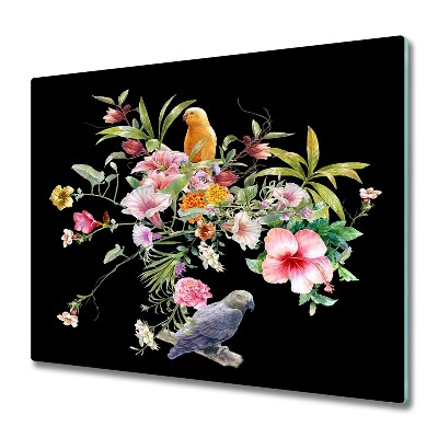 Worktop saver Flowers and birds