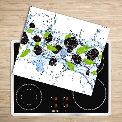 Worktop saver Blackberries water