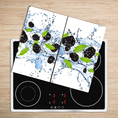 Worktop saver Blackberries water