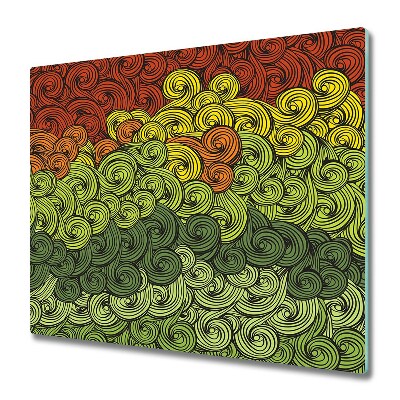 Worktop saver Colorful waves